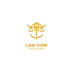 Law Firm Logo Design Template