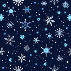 Pattern New year Merry Christmas Winter Holiday