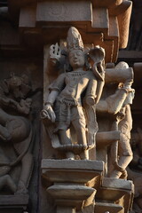 Dulhadev temple architecture at Khajuraho in INia