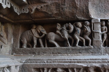 Dulhadev temple architecture at Khajuraho in INia