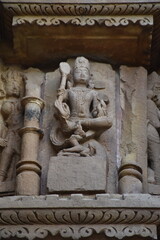Dulhadev temple architecture at Khajuraho in INia