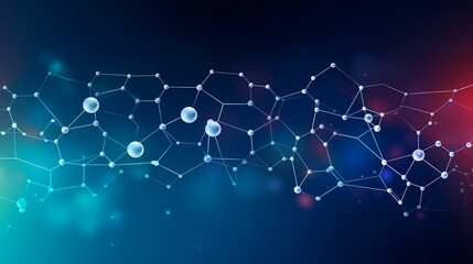 Obraz premium Digital technology abstract graphic poster web page PPT background, modern digital abstract 3D background