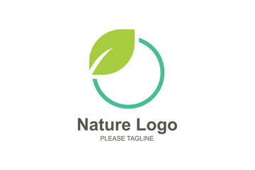 Nature Logo Based Abstract Creative Geometric