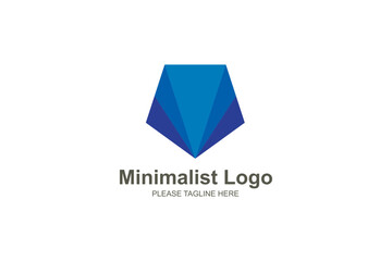 Minimalist logo for company