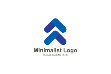 Fototapeta premium Minimalist logo for company