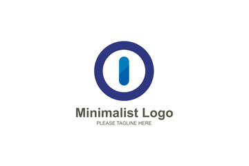 Minimalist logo for company