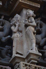 Dulhadev temple architecture at Khajuraho in INia