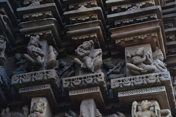 Dulhadev temple architecture at Khajuraho in INia