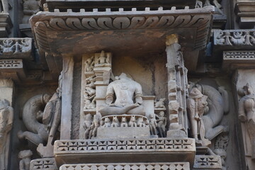 Dulhadev temple architecture at Khajuraho in INia