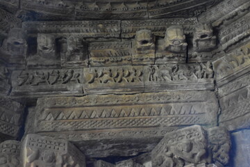 Dulhadev temple architecture at Khajuraho in INia