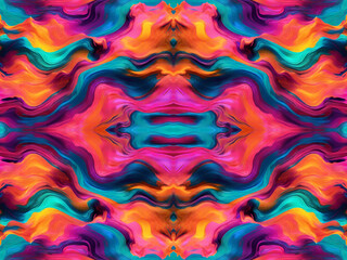 Neon colorful abstract pattern background