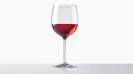 Glass of Wine on Table