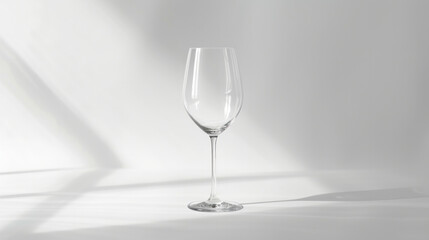 Fototapeta premium Wine Glass on Table