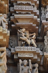 This is photo of Dulhadev temple at Khajuraho in India.