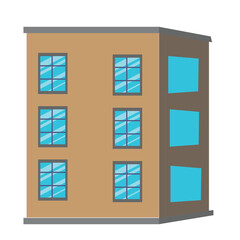 Vector buildings illustrations cartoon style. Family house.