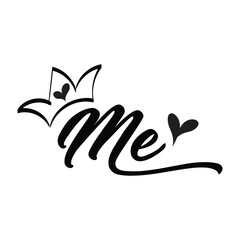 Positive quote for print or use as poster, card, flyer or T Shirt