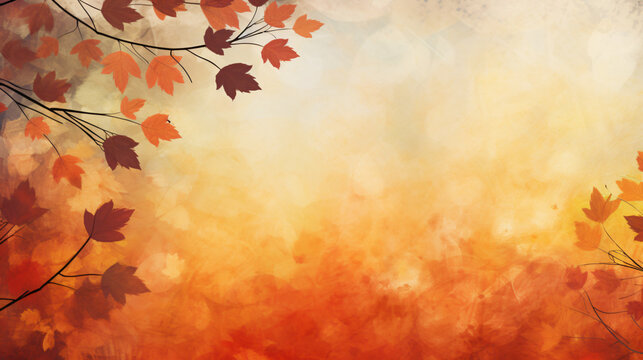 Autumn theme background