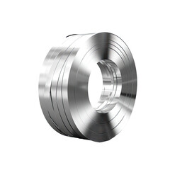 Steel Tape on transparent background