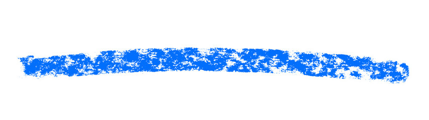 Handgemalte Kreidelinie in blau als Streifen Hintergrund