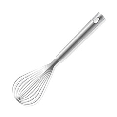 Stainless steel hand blender egg mixer cartoon illustration