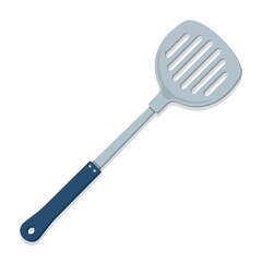 Kitchen utensil classic line spatula cartoon illustration