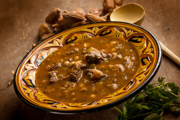 harira soup traditional moroccan recipe - 737011769