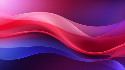 Purple and red beautiful wavy abstract background