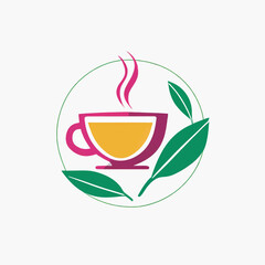 Tea logo on a white background 