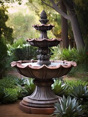 Modern Renaissance Garden Fountains: Innovatively Updated Fountain Design for Landscapes
