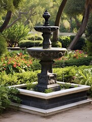 Renaissance Garden Fountains: Modern Landscape with Updated Fountain Design