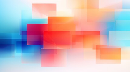 Fototapeta premium Abstract Geometric Color Overlay Background