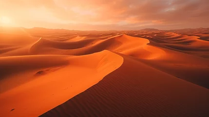 Rolgordijnen Sahara desert © Black