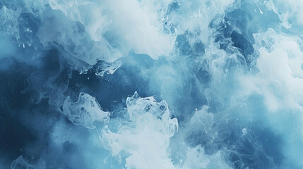 Close up view of blue and white cloud. Can be used as background or for weather-related designs