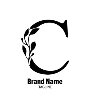 Alphabet letter Initial C, CC logo premium business Monogram, vector, template graphic design