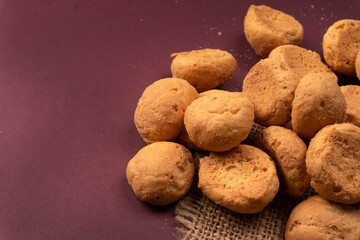 Crunchy Rusk or Toast for healthy life with wheat for breakfast.
