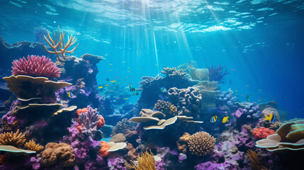 Fototapeta na wymiar Coral reef sculpture