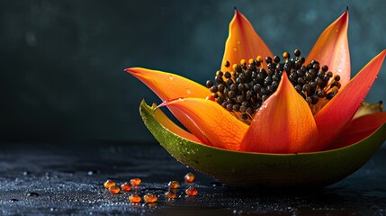 Exotic fruit. Generative AI
