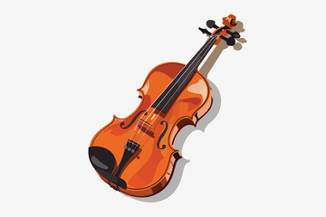 Fototapeta na wymiar violin isolated vector style