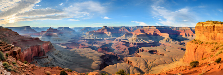 Unveiling the Magnificent Grandeur: An Awe-Inspiring View of the Timeless Grand Canyon