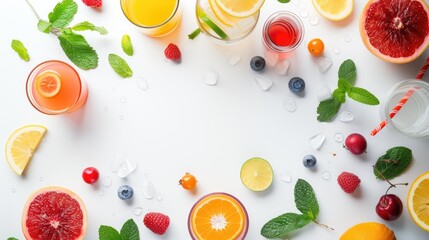 Summer refreshments. Generative AI