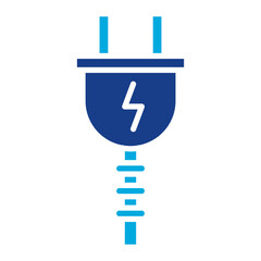 Power Cord icon vector image. Can be used for Electric Circuits.