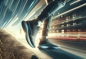 Poster Sports shoes, jogging shoes  © Anjum Ilyas