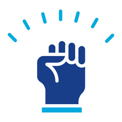 Determination icon vector image. Can be used for Personality Traits. © SAMDesigning