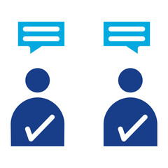 Customer Engagement icon vector image. Can be used for Business Analytics.