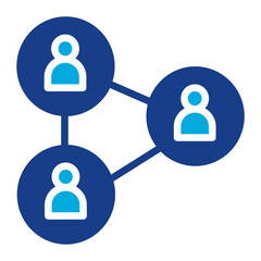 Connect icon vector image. Can be used for Contact Us.