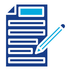Fototapeta premium Inquiry Form icon vector image. Can be used for Contact Us.