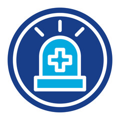 Emergency Response icon vector image. Can be used for Risk Management.