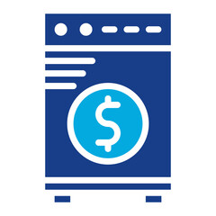 Money Laundering icon vector image. Can be used for Corruption. - obrazy, fototapety, plakaty