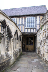 Fototapeta na wymiar The Little Cloister House at Gloucester Cathedral