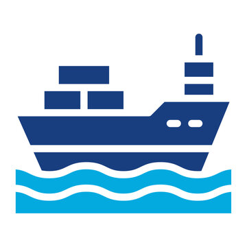 Cruise icon vector image. Can be used for Ocean.